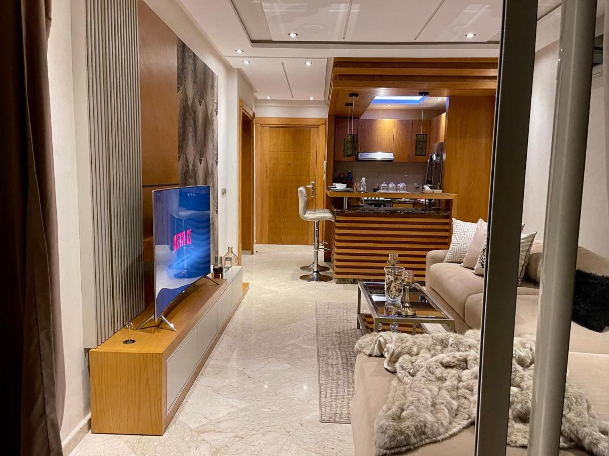 Dar Bouazza Luxueux Appartement Avec Vue Sur Mer Interdit Pour Couple Muslmans Non Marie Dış mekan fotoğraf